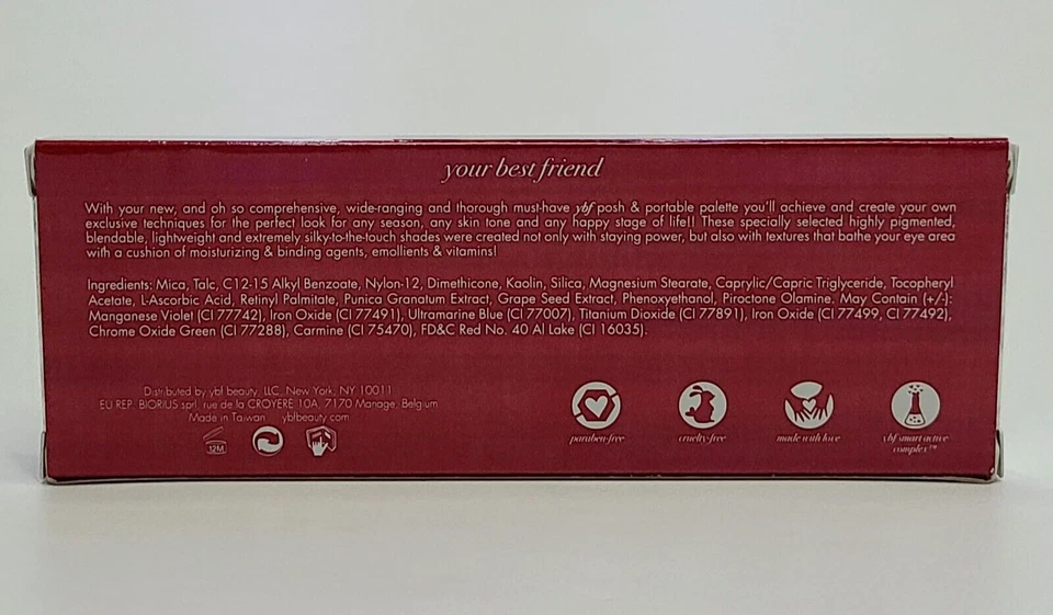 Paleta de sombras de ojos BeYOUtiful Basics elegante y portátil Foto 4 de 4