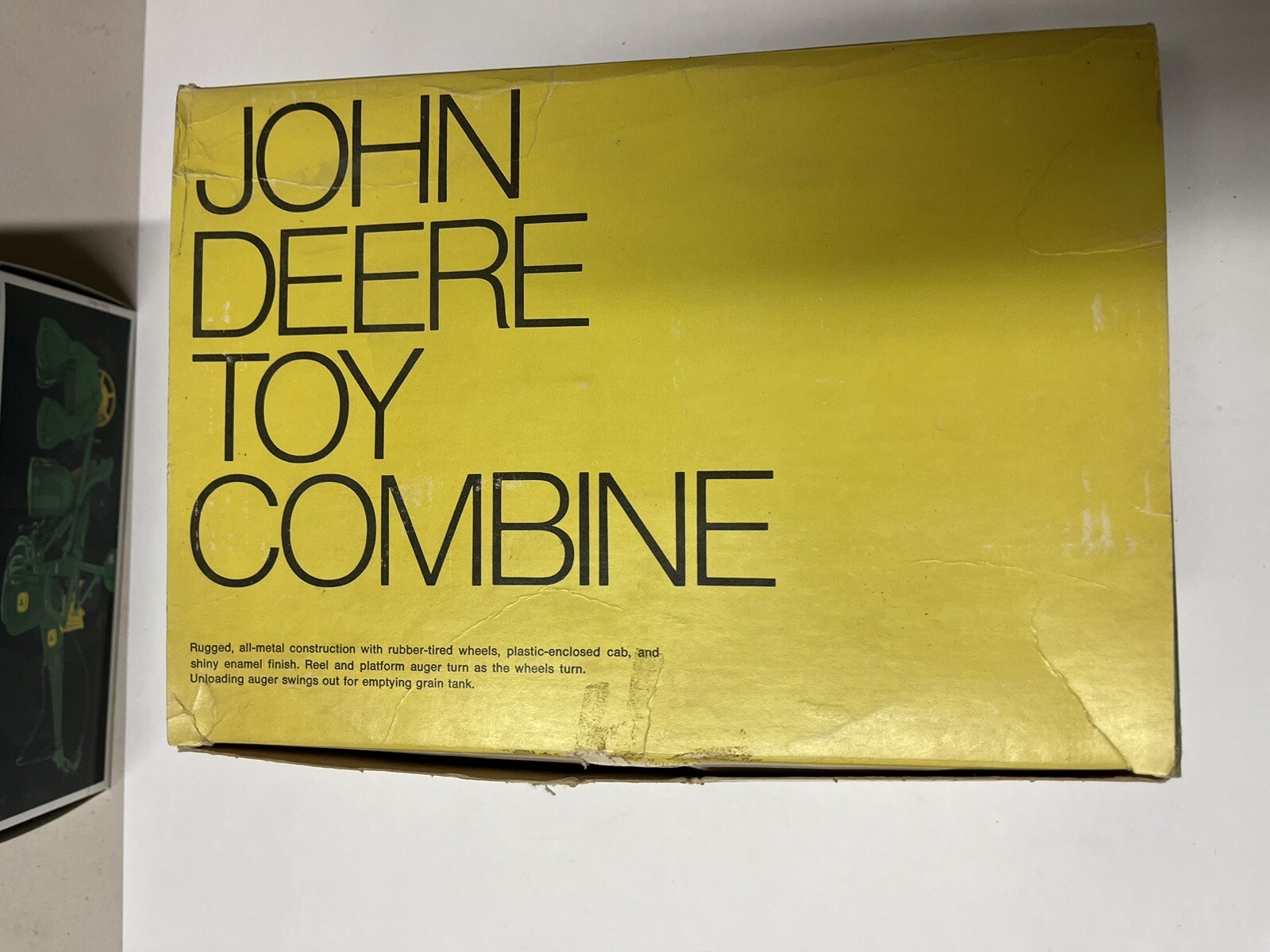 Old John Deere Toy Combine eBay