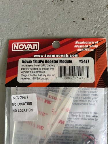 NOVAK RC 1S LIPO BOOSTER MODULE #5477 - Picture 2 of 3