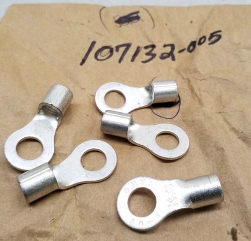 107132-005 K.S Terminals - Non-Insulated Ring Terminal 14-8 6 AWG - Qty 5pcs