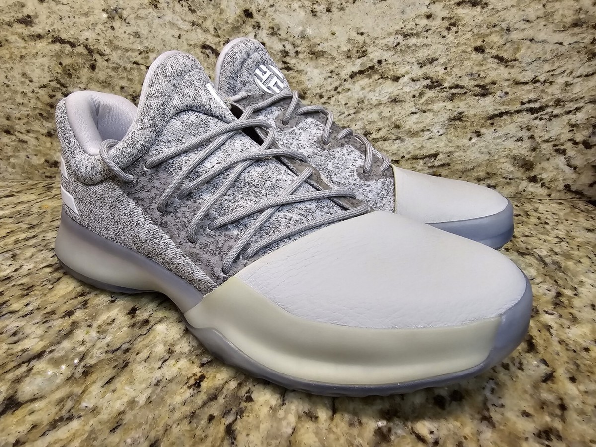 Adidas Harden Vol. 1 Basketball Silver Gray BY3480 Youth Big Kids