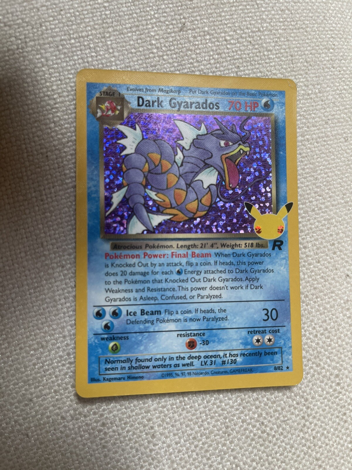 Pokemon Team Rocket Dark Gyrados 25