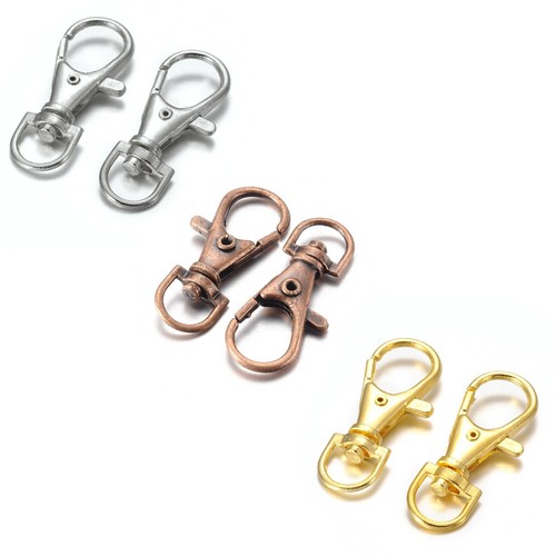 10 drehbare 1 1/2 Zoll Karabiner Geldbörse Riemen Schlüsselanhänger Clip Fundstücke Spin 360 - Bild 1 von 4