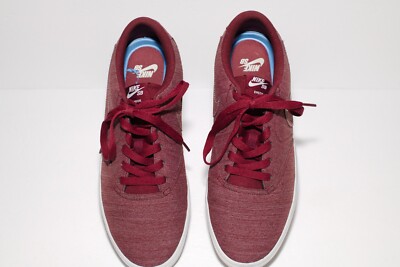 Nike SB Check Solar Canvas Premium Shoes Dark Team Red Men's Size 10 844493-600 | eBay