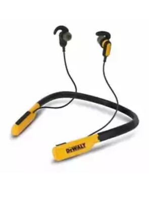 DeWalt Jobsite Pro 190-2091-DWE Bluetooth Neckband Earphones for