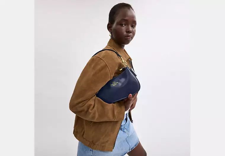 ★Coach★ terry shoulder bag CV938 IMPVH NWT COACH TERI SHOULDER BAG CV938 IMPVH True navy | eBay
