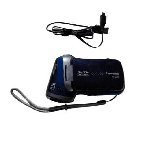 Panasonic HX-WA2 Video Camera Waterproof Blue Used From Japan - Picture 1 of 7
