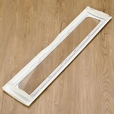 Whirlpool Refrigerator W10827015 Clear+White Pantry Drawer Door