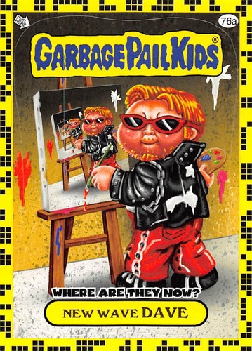 GARBAGE PAIL KIDS 2011 FLASHBACK SERIES 2 PICK-A-CARD YELLOW BASE STICKERS TOPPS - Picture 302 of 321