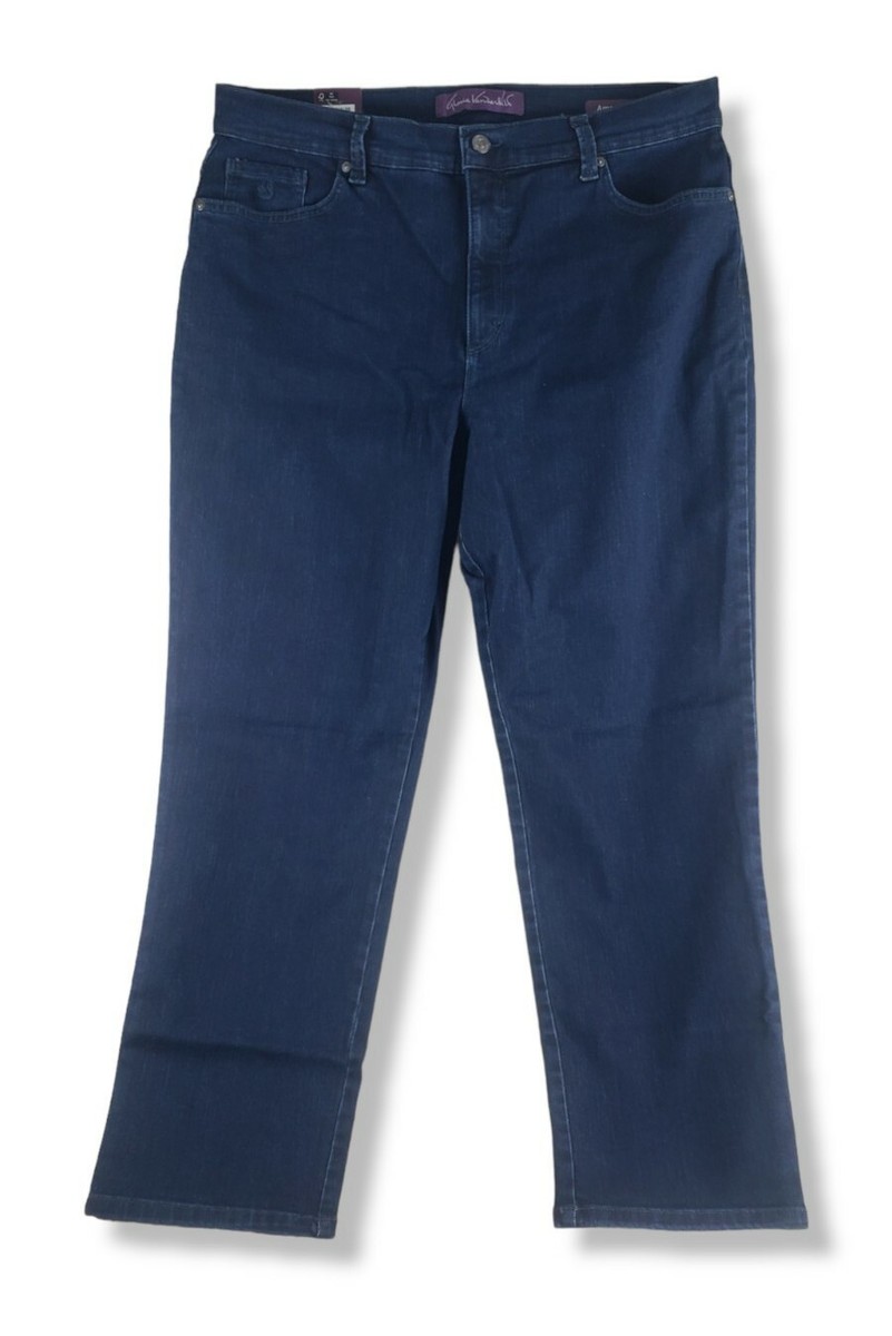 Gloria Vanderbilt Women's Amanda High Rise Tapered Jean - Classic Fit, 16 Short