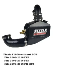 Fizzle Y1000 Intercooler Kit w/o BOV Yamaha FZR & FZS & FX SHO 2008-2016