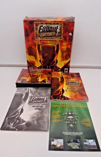 Fallout Tactics: Brotherhood of Steel (PC, 2001) PC BIG BOX RARE!