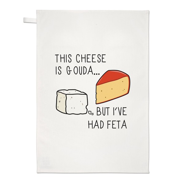 Este Paño De Cocina Es Gouda Pero He Tenido Feta - Chiste De Queso