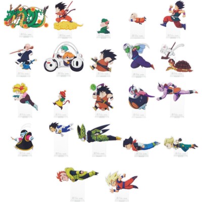 Dragon Ball Ichiban Kuji F Prize Acrylic Stand 22 types Complete