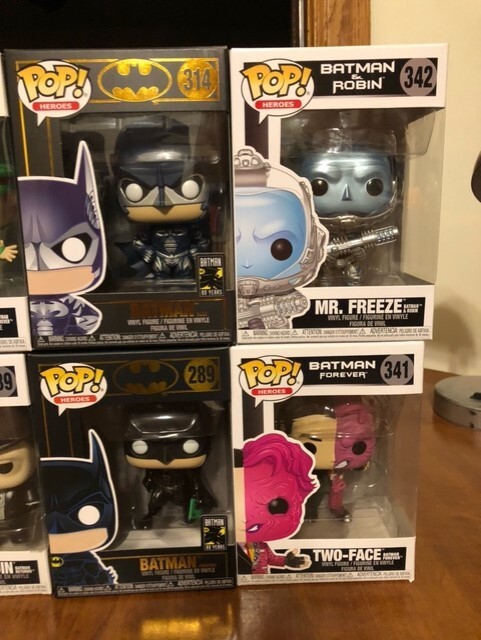 Batman Funko Pop Batman,Returns, Forever, Batman Robin, Etc