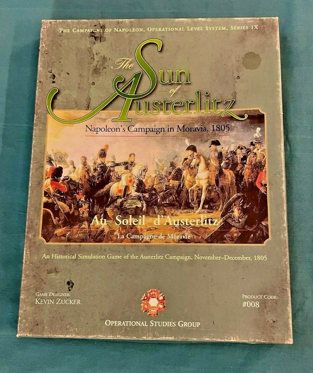 The Sun of Austerlitz Napoleon's Campaign in Moravia 1805 OSG {UPC