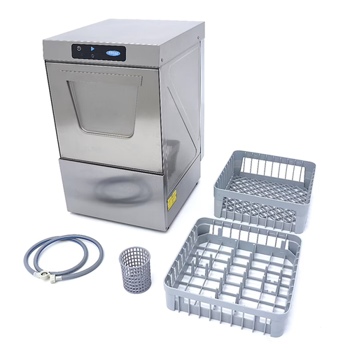 Gastro Geschirrspüler 40x40 mit Ablaufpumpe Spülmaschine Digital Anzeige - 230 V - Bild 3 von 11