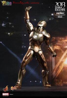 Perfect Hot Toys 1/6 Mms208 Iron Man Mk21 Midas Venue Limited