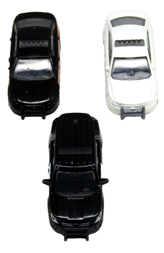 Matchbox Ford Police Interceptors Lot of 3 White & Black Sedan, SUV Utility - Picture 2 of 6