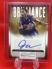 2012-13 Brilliance Brilliant Beginnings Jason Thompson Rookie Auto RC 134/199