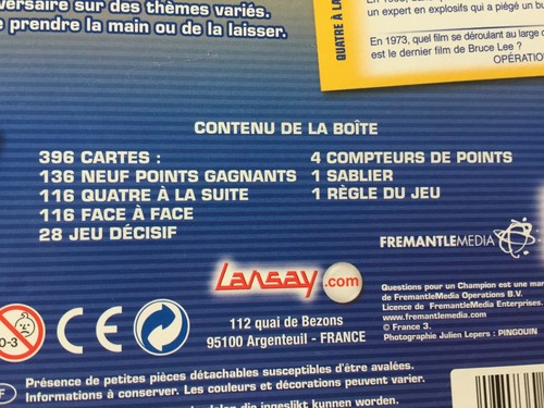 Questions pour champion standard (jeu televise france 3) Edition LANSAY - Imagen 3 de 6