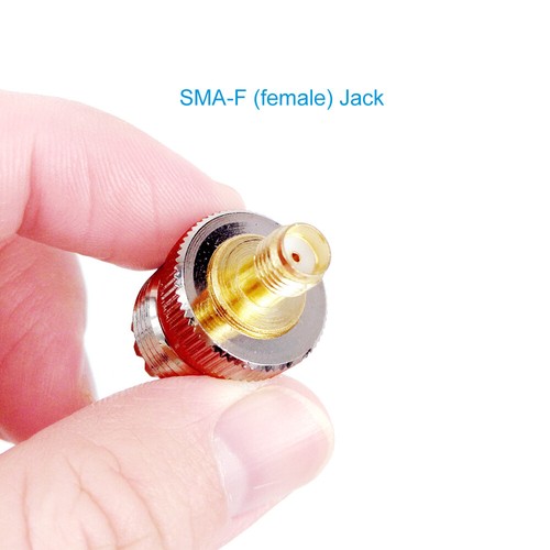 SMA Female To UHF Female RF Coaxial Connector Adapter SO-239 SO239 PL259 L15 - Picture 3 of 6
