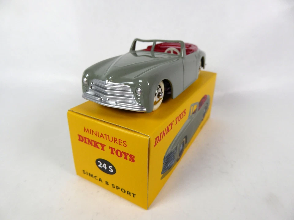 Simca 8 Sport - Dinky Toys DeAgostini Voiture Model Car 24S - Photo 2/4