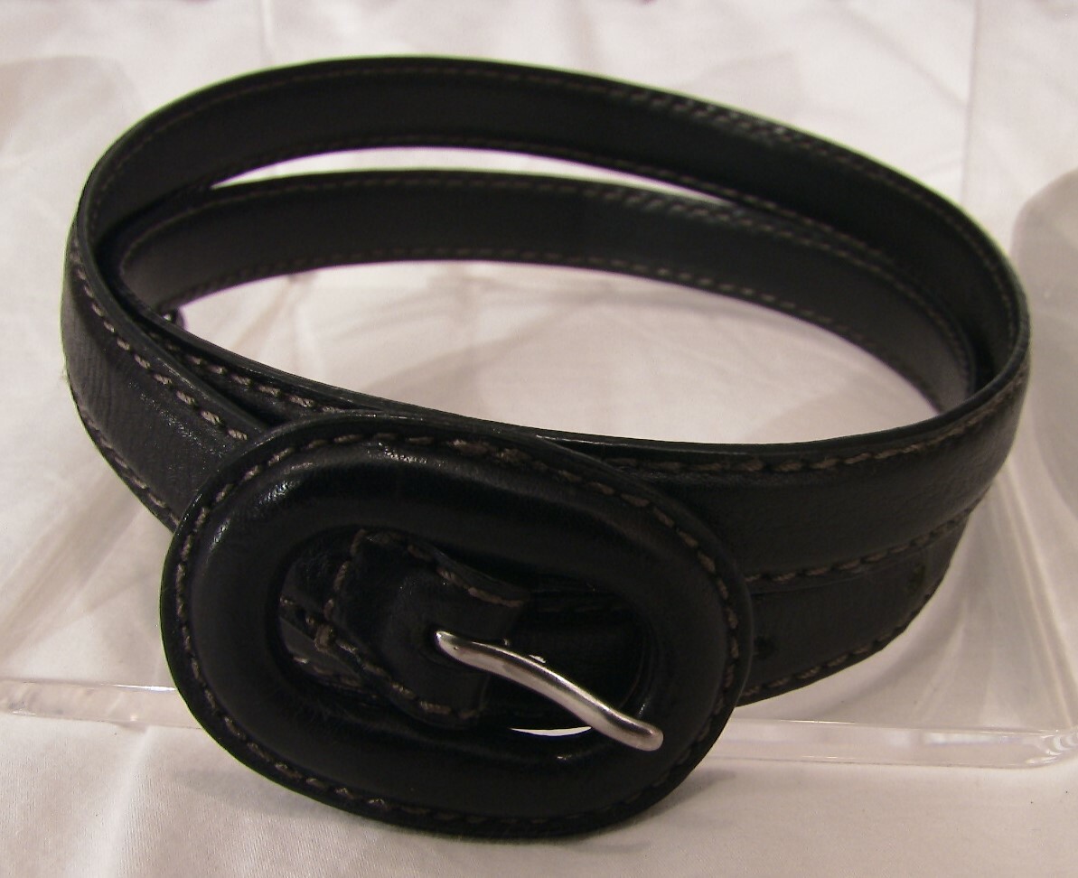 J Jill leather belt LEATHER OVAL-RING BELT | JJill main image 4