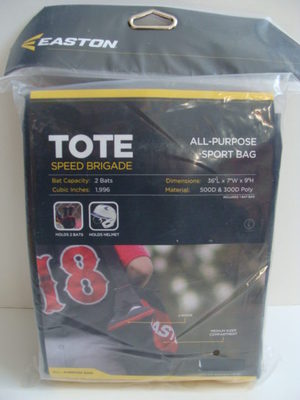 Sac Sport Multifonction Easton Tote Speed Brigade - Noir, Capacité 2
