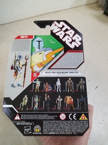 Star Wars 30th Anniversary Basic Figures Boba Fett Animated Holiday Special - Picture 3 of 3