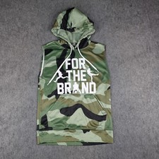 Pat McAfee Hoodie Mens Small Camo For The Brand Shirt Punter Kicker Football WVU