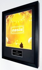 Oasis Framed Programme Insert-Liam Gallagher- Definitely Maybe