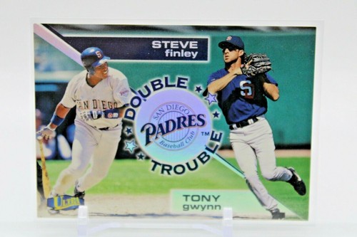 1998 Ultra Double Trouble #12 Tony Gwynn/Steve Finley Padres