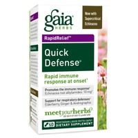 Gaia Herbs Quick Defense 40 Vcaps - Free Fast Shipping Gaia Herbs Quick Defense 40 Vcaps - Free Fast Shipping