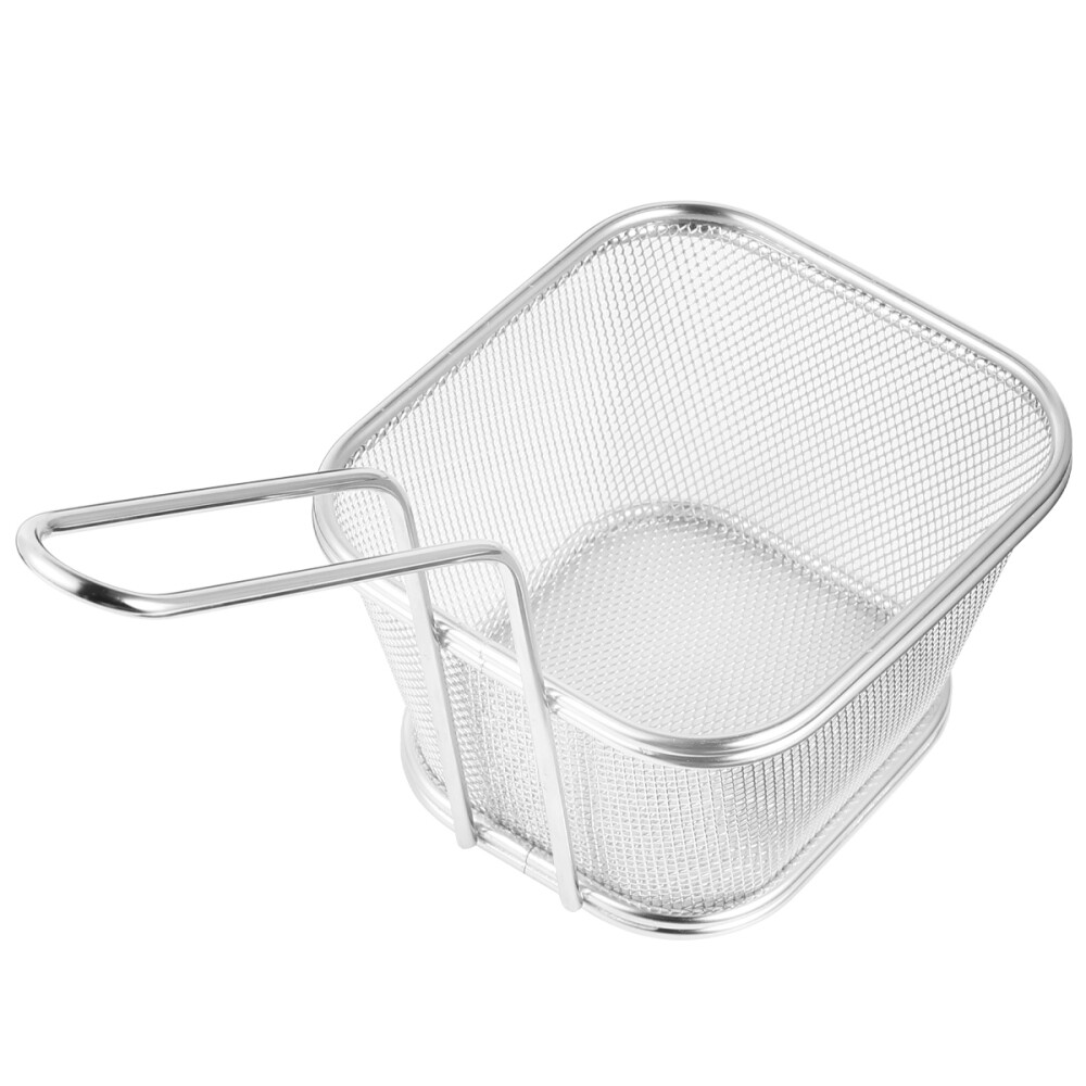 Deep Fryer Basket Replacement Fish Frying Basket Shrimps Fry Basket eBay