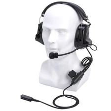 U94 PTT Tactical Headset Noise Reduction Headphone for Sepura Stp8000 Stp8030