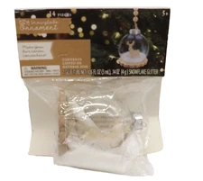 DIY Snowglobe Reindeer Christmas Tree Ornament Kit Make It Plastic Winter