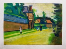 PAUL CEZANNE Zeichnung auf Papier (Handmade) signiert und gestempelt Vintage ...