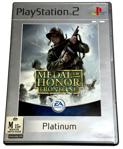 Medal of Honor Frontline PS2 (Platinum) PAL *Complete*