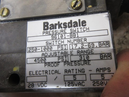 BARKSDALE PRESSOSTATO 96101-BB1 CADAUNO 1 - Foto 4 di 5