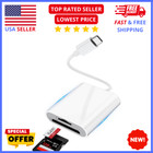 USB C SD TF Card Reader 2in 1 High Speed High Capacity Phone Android Laptop