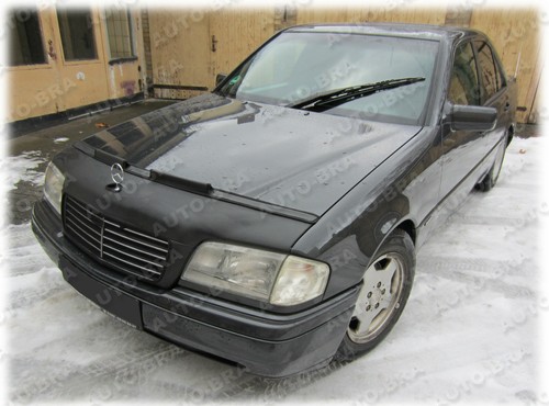 AUTO BRA für Mercedes-Benz C-Klasse W202 1993-2003 Steinschlagschutz Haubenbra - Picture 3 of 3