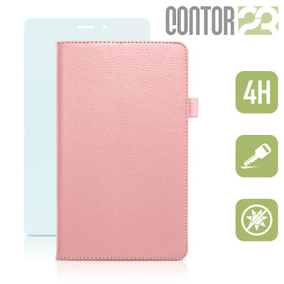 Schutzhülle Tasche mit matte Folie ROSÉ 8.7'' Samsung Galaxy Tab A7 lite