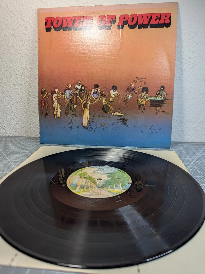 Tower Of Power Self Titled LP Vinyl Original 1973 Warner Bros BS2681 EX LA Press - Image 2 of 4