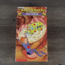 Magic School Bus For Lunch VHS Video Tape VCR Scholastic 1995