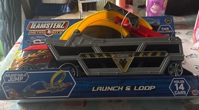 Teamsterz Metro City Launch & Loop Transporter Spielset - Neu - Kostenlose Lieferung 