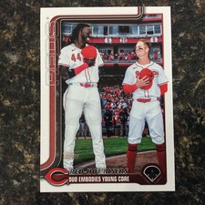 2025 Topps Update US331 Combos Elly De La Cruz Matt McClain