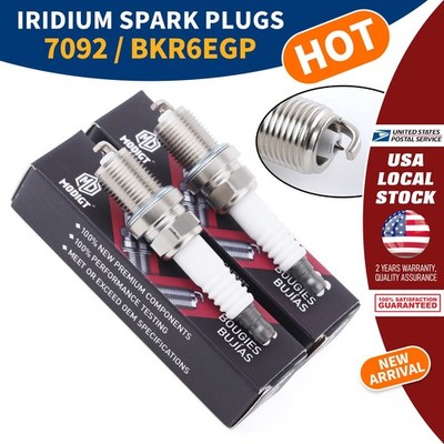 Set of 4pcs OE# 7092 BKR6EGP For Audi BMW Cadilac Chevrolet Spark Plug IRIDIUM