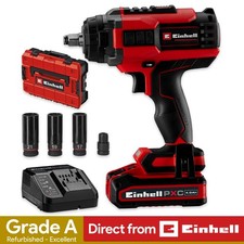 Image of Einhell Cordless Impact Wrench Kit 18V 1/2" PXC 450Nm IMPAXXO Pro Refurb GRADE A
