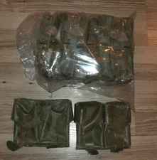 EUROPEAN MILITARY SURPLUS MAGAZINE POUCH - PACK OF 10 POUCHES - USED CONDITION